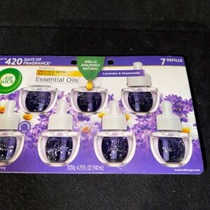 Air Wick Scented Oil Air Freshener Lavender Chamomile 7 Pack